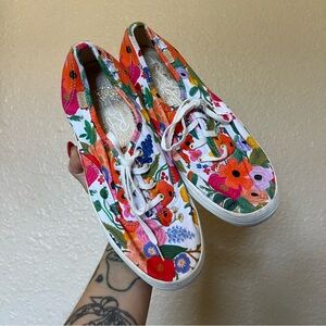 Floral Ked Sneakers 7.5